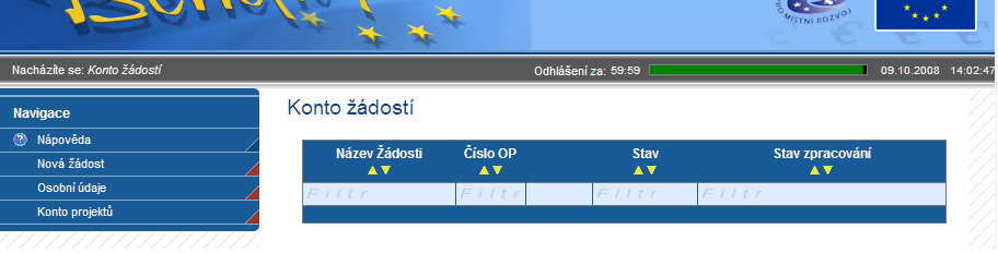 2. APLIKACI BENEFIT7 2.1. PROSTŘEDÍ APLIKACE Jednotlivé nabídky aplikace Benefit7 jsou členěny jednotně a přehledně.