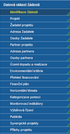 Je nutné vyuţívat tlačítko Uloţit v maximální moţné míře. V případě výpadku nebo nečekané technické chyby můţou být neuloţená data nenávratně ztracena. 3.4.5.