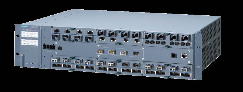 Přepínače průmyslového Ethernetu SCALANCE X-500 Layer 2/3 switch s možností správy Vlastnosti / aplikace Strukturování průmyslových sítí K použití v řídicích stanicích a