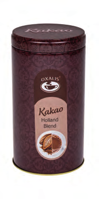 80074 Holland Blend 80079* Kakaová směs s vyváženou, jemnou a sladkou chutí a vůní lískových oříšků. *Kód balení v sáčku.