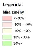 ý podklad SHOCart, spol. s r.o. Interpretace: Z kartogramu je patrné, že obec