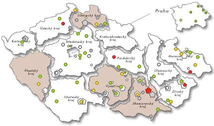 106 členů NSZM (města, kraje, mikroregiony, malé obce) regionální vliv: 2 250