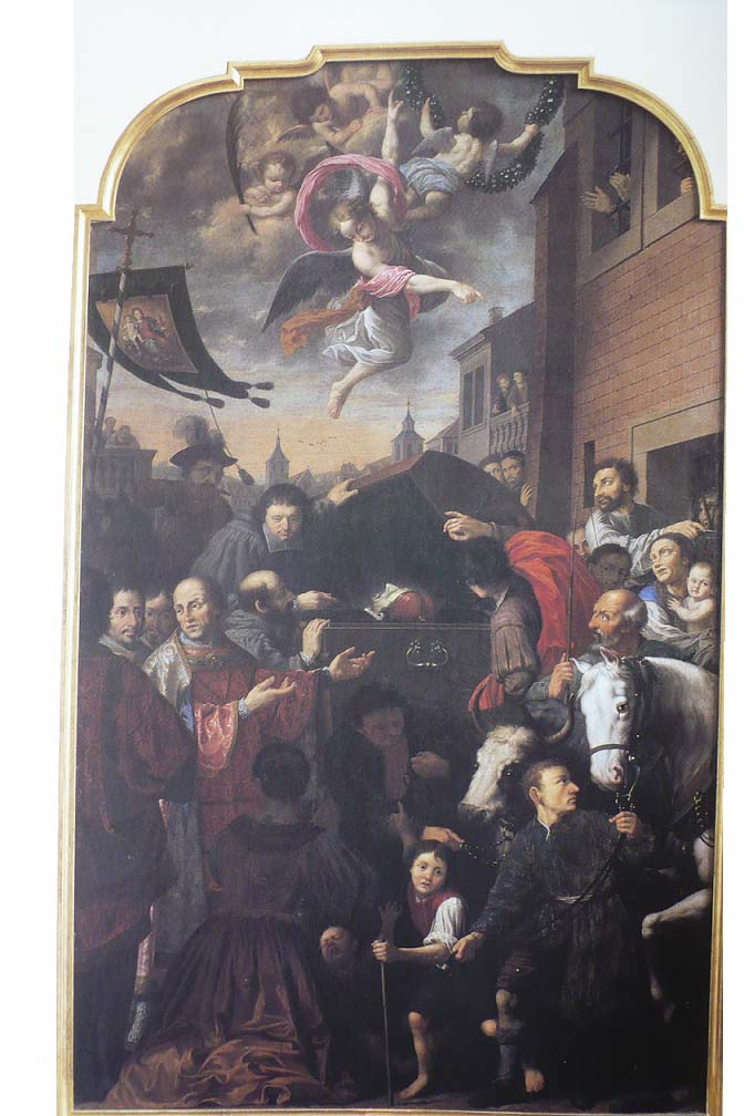 [5.6] Jan Jiří Heinsch: Převezení těla svatého Václava, 1692, plátno,