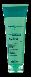 Hydra šampón & kondicionér Produkty Purify Hydra viditelně vyživují, intenzivně hydratují a posilují suché a polámané vlasy. Dosahují skvělých výsledků.