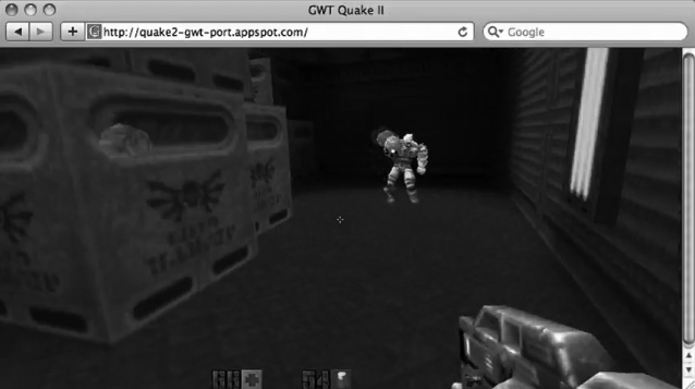 Kapitola 1 Seznámení s hrami v HTML5 Webovou verzi hry Quake 2 najdete na webu Google Code, na adrese http://code.google. com/p/quake2-gwt-port/. RumpeTroll RumpeTroll (http://rumpetroll.