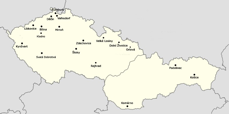 PTP, Rumburk 61 PTP, Svatá Dobrotivá 52. PTP, Štoky 62. PTP Varnsdorf 64.