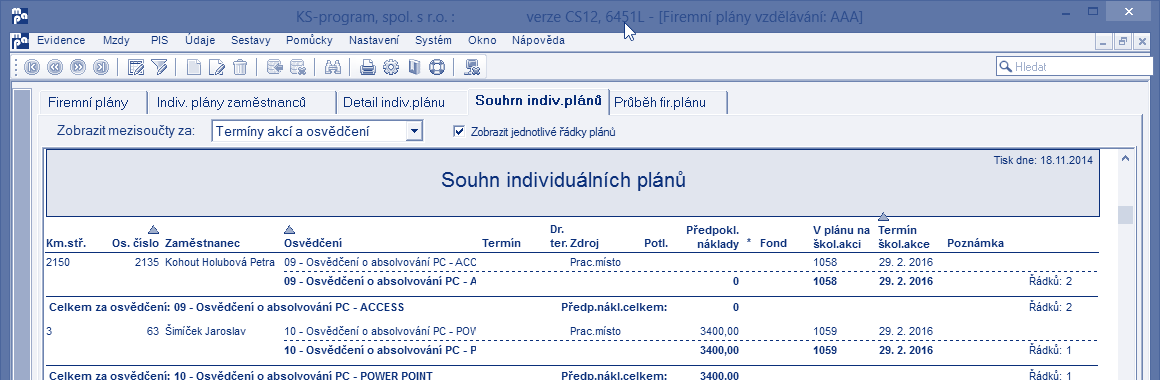 individuální plány vzdělávání vazba na edumenu.