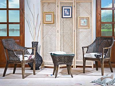 Iron Color frame shown: with Honey Arvind Terrace armchair 6990 58 60 92 0,350 75% 0,262 Side table 3990 55 55 55 0,185 75% 0,139 Rattan cane frame with oval core shown: Nougal Arvind Armchair 10900