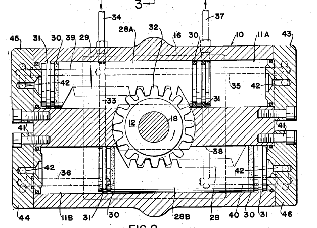 2.4 Patentová rešerše 1) Název: Fluid pressure torque converter (konvertor hydraulického tlaku na krouticí moment) Autor: Carl Steiner Datum publikování: 22. 7.