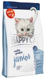 44 4 Happy Cat Sensitive: výživa pro velmi citlivé kočky, nebo při potravních nesnášenlivostech anebo pro ty, kteří chtějí krmit něčím velmi zvláštním.