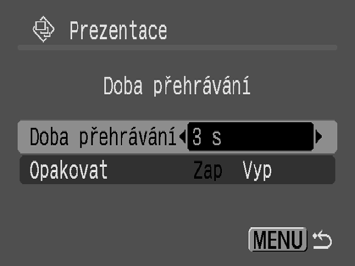 141 Výběr všech snímků 1 Poté, co jste v kroku 1 vybrali, pomocí tlačítka vyberte položku [Ozn. vše] a stiskněte tlačítko FUNC./SET. 2 Tlačítkem vyberte položku [Ozn. vše] a stiskněte tlačítko FUNC./SET. 3 Pomocí tlačítka vyberte možnost [OK] a stiskněte tlačítko FUNC.