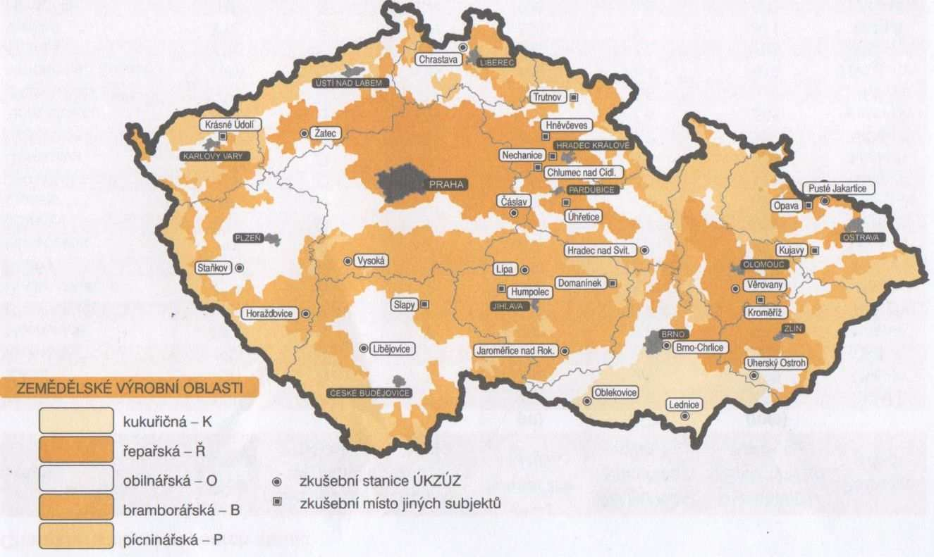 Půdně a klimaticky je charakterizován mikroregion Bystřice jako bramborářský výrobní typ s písčitohlinitými středně těžkými kamenitými půdami.