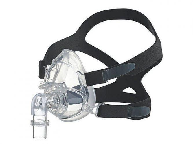 31) Obrázek 21: CPAP maska (Zdroj: