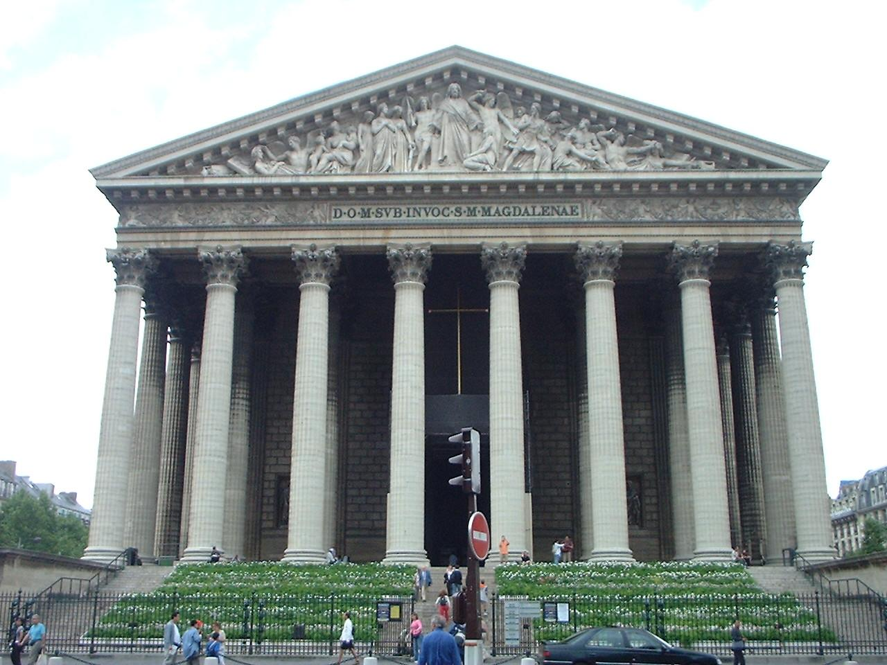 Kostel La Madelaine v Paříži http://cs.wikipedia.