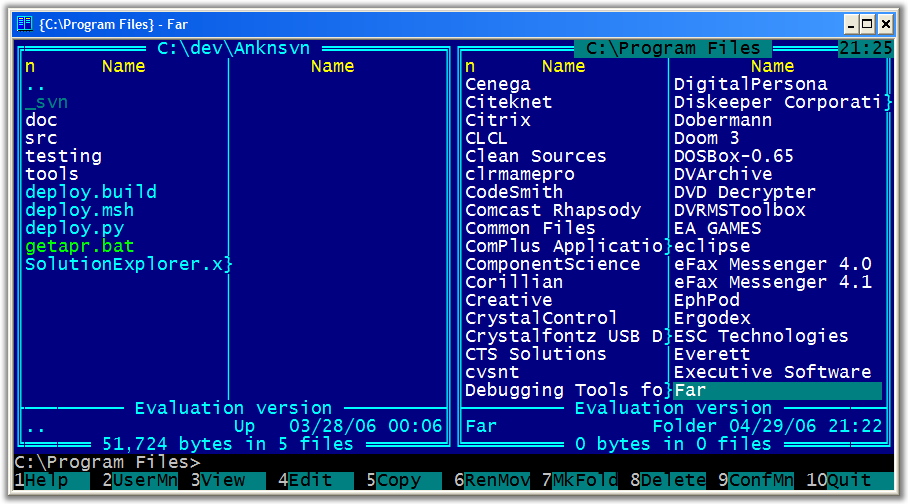 Disk Operating System (diskový operační systém) Dominance mezi lety 1981 a 1995 Jednoduchý OS s textovým terminálem a příkazovým řádkem Příkazový řádek