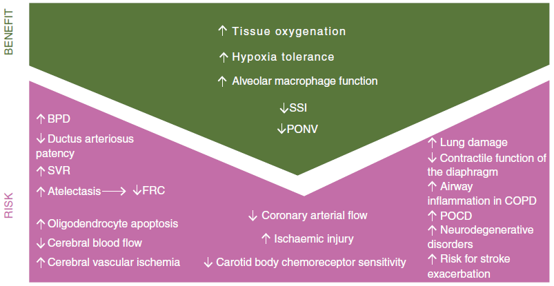 Benefity a rizika oxygenotrapie v pooperačním