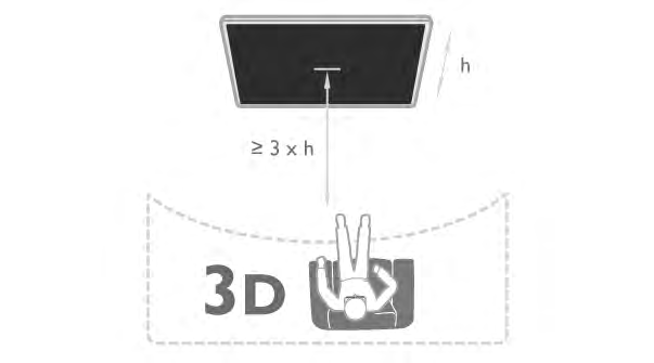 Libovoln! po"ad 2D m#$ete p"evést a sledovat jej ve 3D. Chcete-li p"evést 2D po"ad na 3D, stiskn%te mo$nost 3D, vyberte mo$nost P!evod 2D na 3D a potvr&te volbu stisknutím tla'ítka OK.