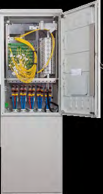 It is installed in an open space in trench. Maximum capacity 144/432 optical splices Maximum connected capacity 64/288 optical fibers Maximum number of splice modules SAFeTNET 4/12 pcs.