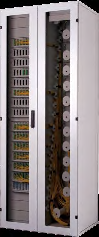 ORS 2/300 ORS 2/600 HIGH DENSITY CABINET OPTICKÁ ROZVODNÁ SKŘÍŇ EN The optical distribution cabinet ORS 2/300 and 2/600 is designed for the placement of 960 optical connectors indoors in the CENTRAL