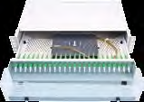 POR 12 FLOOR DISTRIBUTION BOX / PATROVÝ OPTICKÝ ROZVADĚČ EN Optical box POR 12 is designed for distribution of optical network in buildings by usage of optical cables or microduct system, for