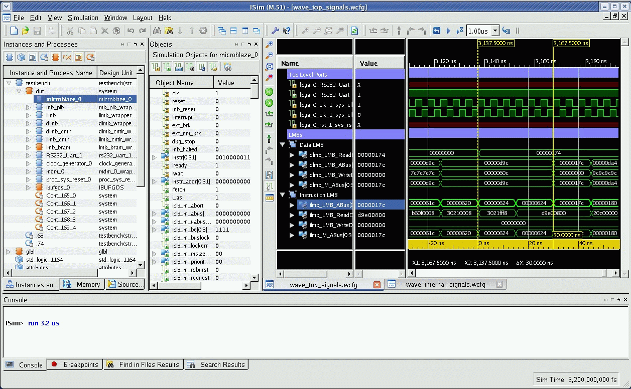 ISE Simulator (ISim) A0B38APH Aplikace