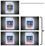 Nástroje pro prezentaci Prezentace bez PC (pokračování) POZNÁMKA Tyto funkce nejsou k dispozici, pokud je zobrazeno okno s nabídkou projektoru. V režimu náhledů se zobrazí max.