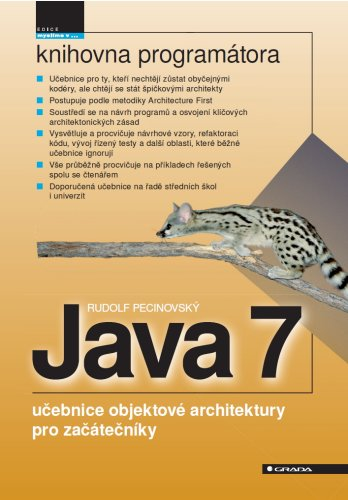 cz/titles/oop Java 7 U ebnice objektové architektury pro za áte níky, Rudolf