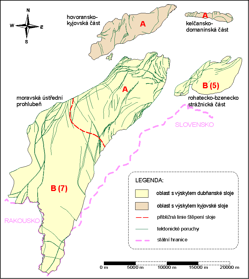 Acta Montanistica Slovaca Ročník 12 (2007), číslo 3, 255-264 Následující šedou sérii (zóna B) tvoří šedé, proměnlivě písčité, převážně vápnité jíly s polohami žlutých, jemnozrnných křemenných písků.