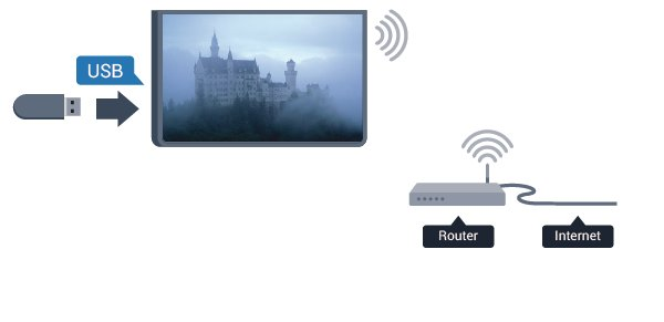 3 Vytvoření připojení Síť Postupujte podle kroků 1 až 5. 1. krok Zkontrolujte, zda je router vaší bezdrátové sítě zapnutý. 2. krok Stiskněte tlačítko a vyberte položku Nastavení. Poté stiskněte 3.