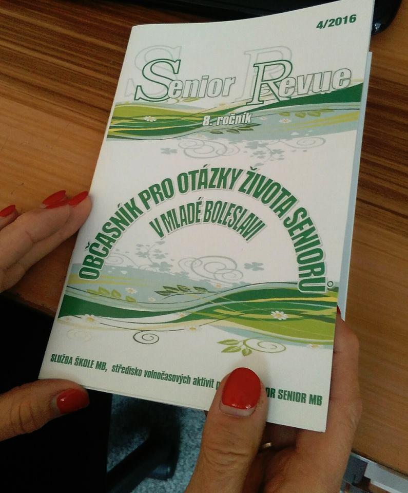 Propagace SŠMB MBU3VaVČS Public relations vztahy s veřejností Upoutání veřejnosti, snaha o získání sympatií Senior Revue 9. ročník 1. vydání. Konference o vzdělávání 3.