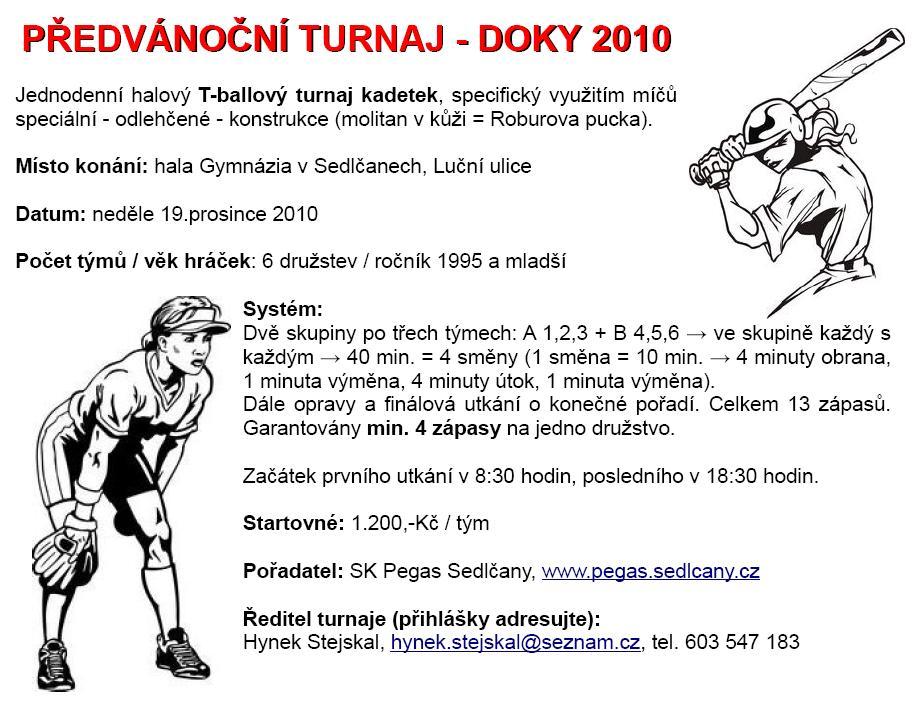 8) Soupisky týmů pro rok STK se dohodla, že od roku 2011 budou soupisky ligových týmů pouze elektronické.