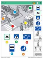 výbava kola Světelná signalizace Účastníci silničního provozu Dopravní značky Dopravní cesty a místa