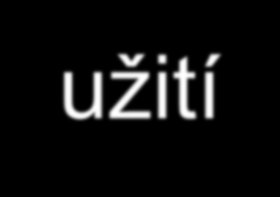 užití