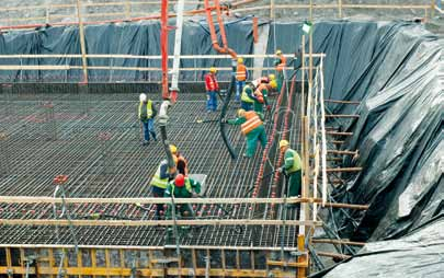 Pro požadovaný beton byl použit vysoce výkonný plastifikátor společnosti MC-Bauchemie, který byl požadován při výstavbě větrné farmy v lokalitě Lancut, rovněž v podhůří Karpat.