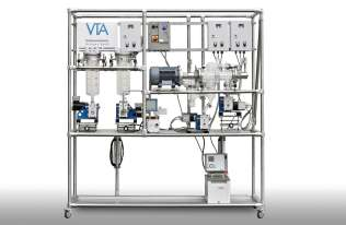 Standardní sestava na příkladu krátkocestné odparky Dosing Vessel Je určená pro M Short Path Evaporator Studie proveditelnosti