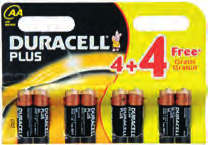 69,90 BATERIE DURACELL ALKALICKÁ