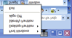 3. Optimalizace Obrazu Přetahování ve Windows Jakmile oddíly nakonfigurujete a vyberete položku Align to partition (Vyrovnat podle) oddílu, lze okno přetáhnout do regionu a okno se automaticky