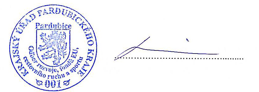 Milan Svoboda ZÁZNAM O ÚČINNOSTI Správní orgán, který poslední aktualizaci vydal: Zastupitelstvo Pardubického kraje Pořadové číslo poslední aktualizace: 1 Datum nabytí účinnosti: