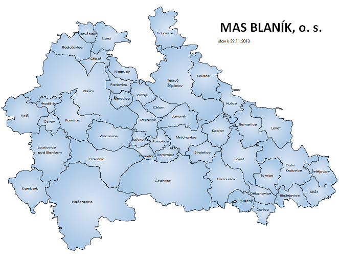 Obsah ZÁKLADNÍ ÚDAJE... 4 Území MAS Blaník, z. s... 4 Členové MAS Blaník... 5 Zájmové skupiny... 6 Sídlo organizace, kancelář... 7 Členství v dalších organizacích... 7 VZNIK MAS BLANÍK, z. s... 7 Proces vzniku MAS a definování území MAS Blaník.