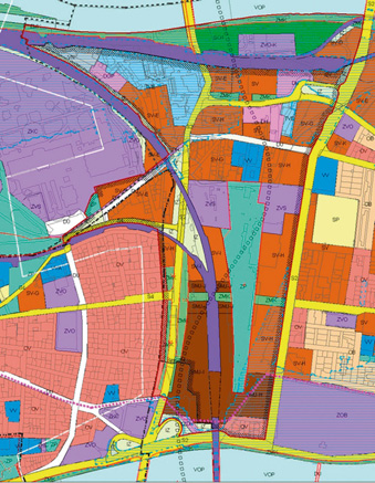 60 Urbanistická studie Holešovice Bubny