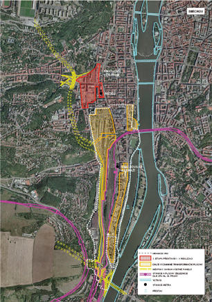 Železniční stanice Praha Smíchov / Alena Hořejší ŽELEZNIČNÍ STANICE PRAHA SMÍCHOV / Alena Hořejší Na území hl. m.