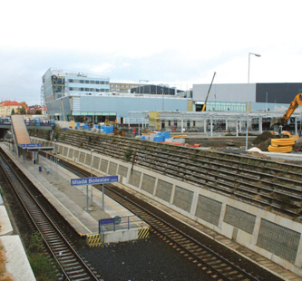 Mladá Boleslav-město & Bondy Centrum: využití plochy bývalé železniční stanice / Pavel Koubek Obr.