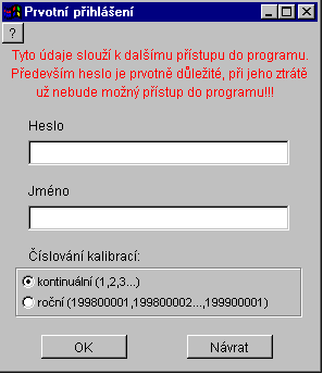 MEATEST WinQbase Po obdržení registračního kódu (25 znaků), se tento kód zadá do pěti políček.