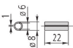 pro lineární výškoměry Série 518 Ø 1 Ø,8 M 1,7 x,35 ø22 12AAC72 12AAF666 57261 12AAF667 57262 57263 12AAB552 12AAF668 12AAF66 12AAF67 12AA671 57264 57265 (5,3) 45 11,2 Ø 1 (17) Ø 8 12AAF672 12AAF673