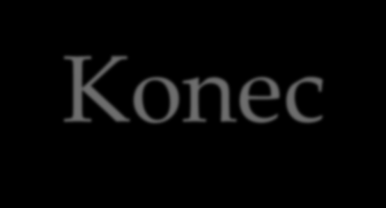 Konec