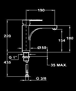 MZX dřezy 102 MZX pull out Studio line Chrom