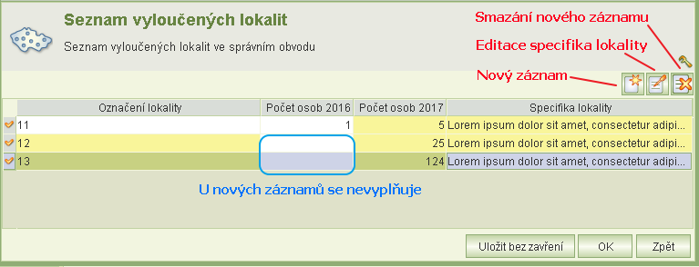 6 POVĚŘENÍ K PODÁNÍ ŽÁDOSTI Jestliže dotaci nepodává prostřednictví aplikace osoba oprávněná jednat jménem žadatele, vložte do aplikace soubor formátu doc, docx, txt, rtf, pdf, jpg, jpeg, tif, gif