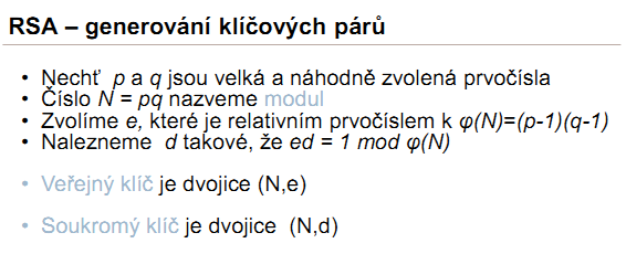 - ECC principy, EC over Fp, EC over F2m - ECDH, ECDSDA -