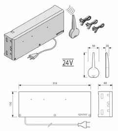 Systém Domáca Pohoda > Uponor bezdrôtová regulácia DEM Uponor bezdrôtová regulácia DEM Uponor regulátor C-56 + interface I76 Pre príjem a transformáciu rádiových signálov z termostatov, s