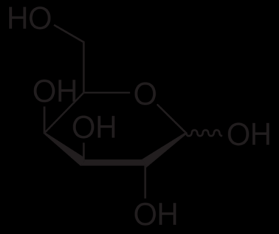 V živočišném organismu tvoří sacharidovou součást glykoproteinů krevní plazmy [12]. Obr. 7. D-manosa D-galaktosa Liší se od G-glukosy konfigurací na čtvrtém atomu uhlíku.